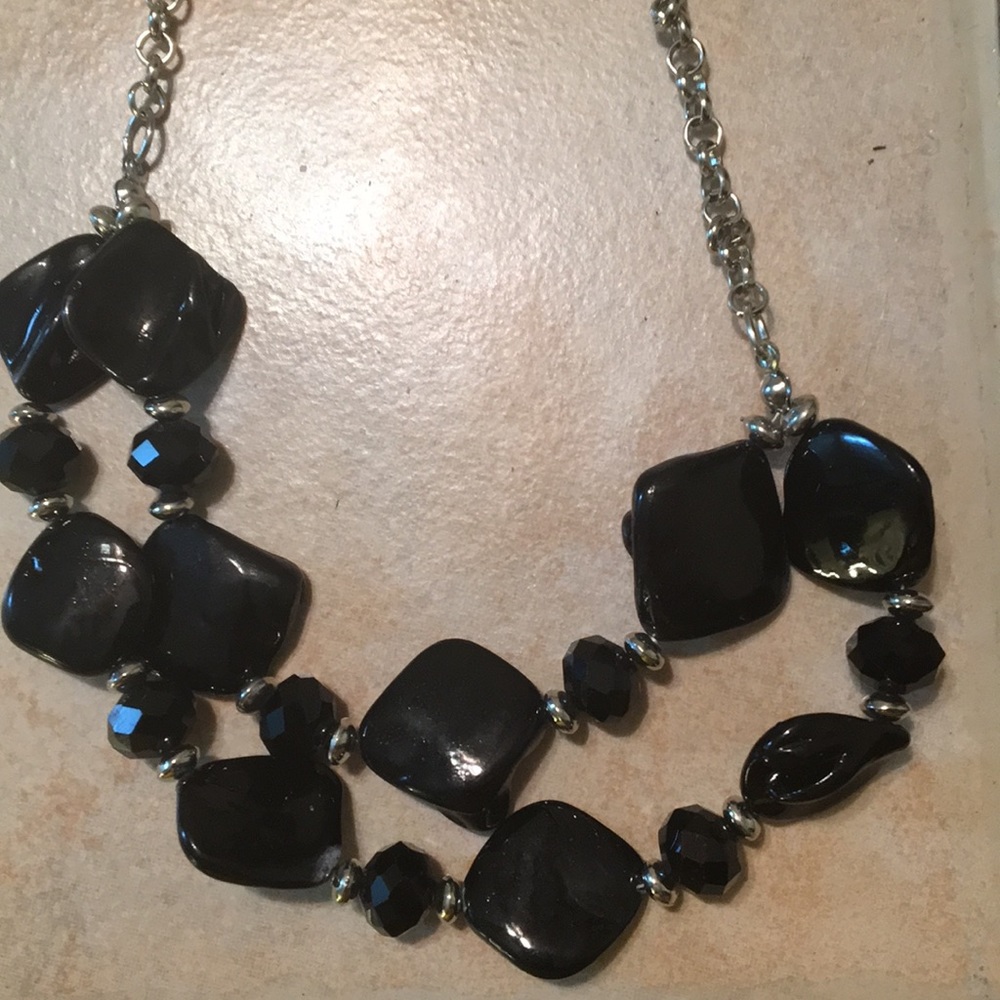 Necklace and earrings